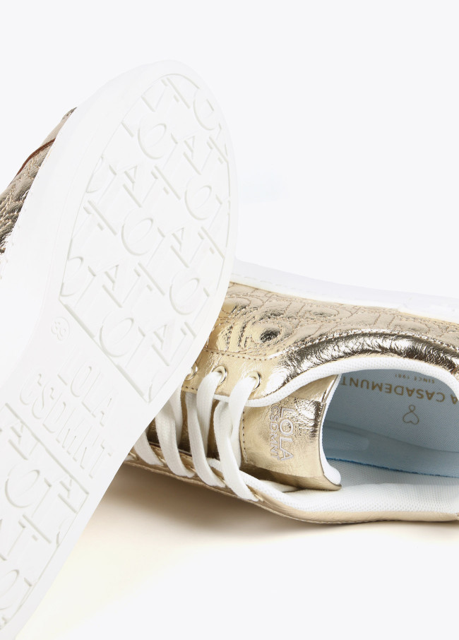 Metallisierte Sneaker