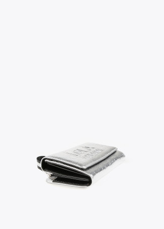 Large metallic wallet