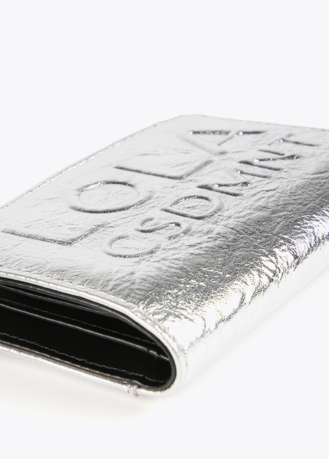 Small metallic wallet