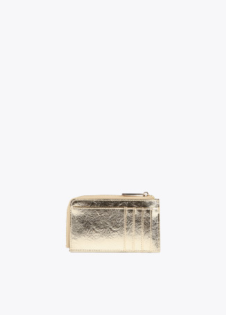 Metallic card holder
