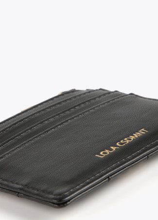 Gesteppter Kartenhalter