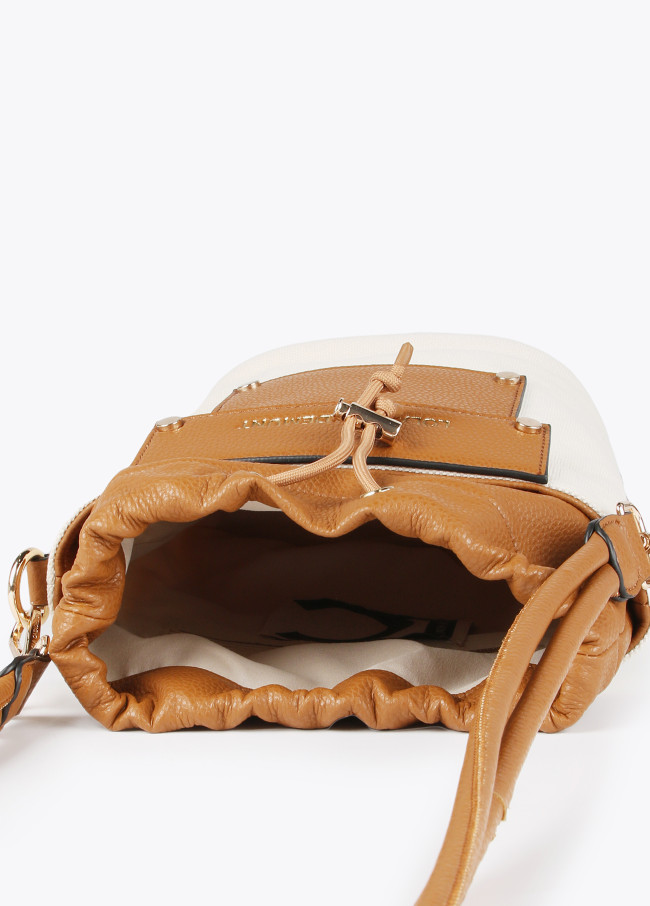 Canvas crossbody bag