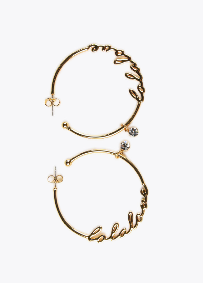 Pendientes dorados Lola love