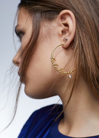 Boucles d’oreilles dorées Lola Love