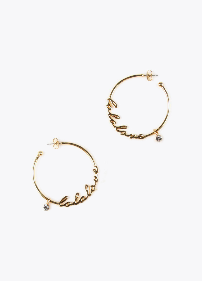 Pendientes dorados Lola love