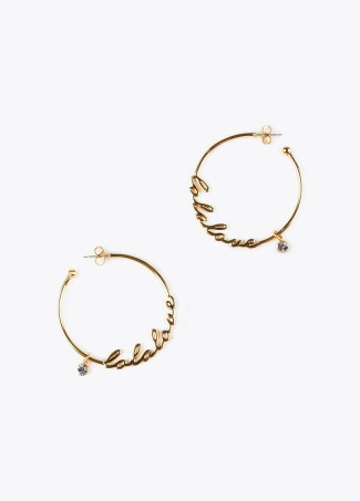 Goldfarbene Ohrringe Lola love