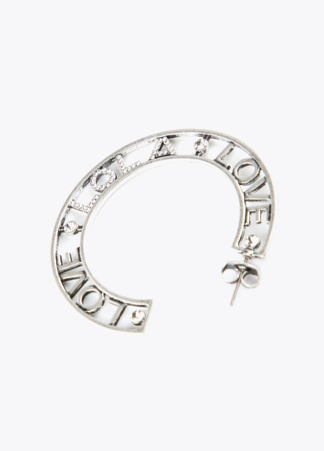 Boucles d’oreilles créoles Lola Love