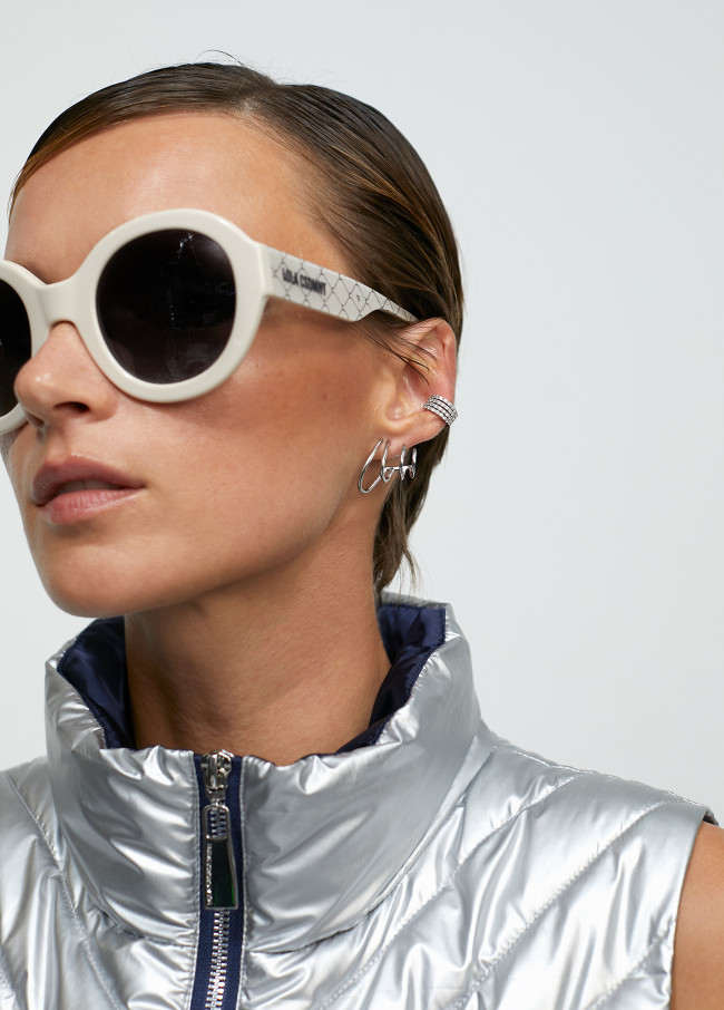 Fake piercing earrings