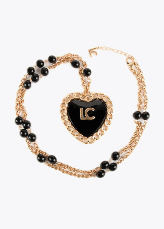 Collier médaillon cœur