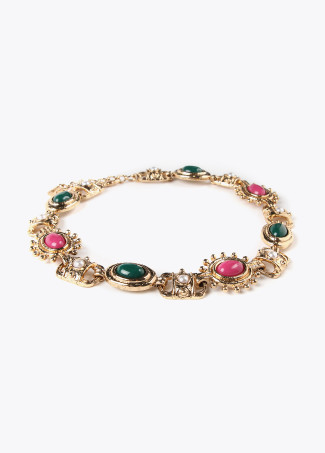 Collar gargantilla piedras