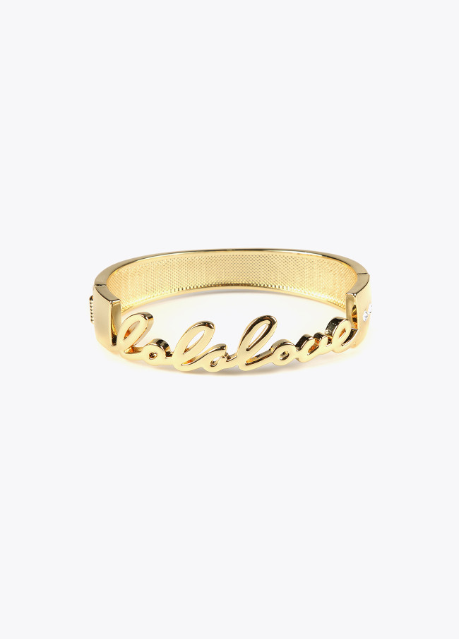 Gold-toned Lola Love bangle