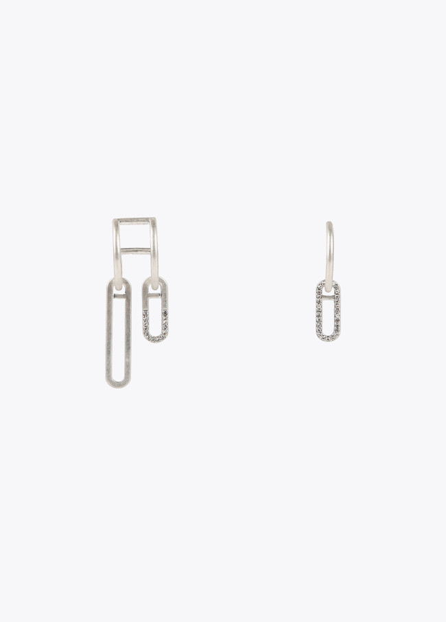 Asymmetric earrings