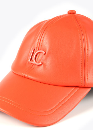 Cappello effetto pelle