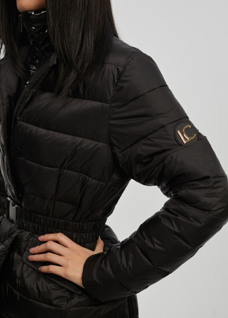 Steppjacke mit Gürtel
