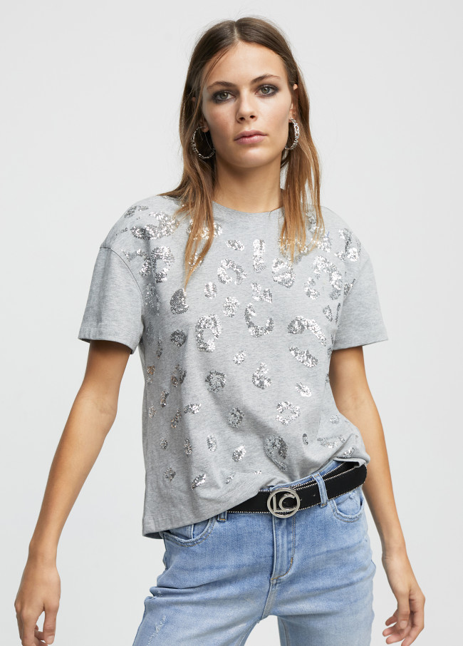 Shirt Pailletten