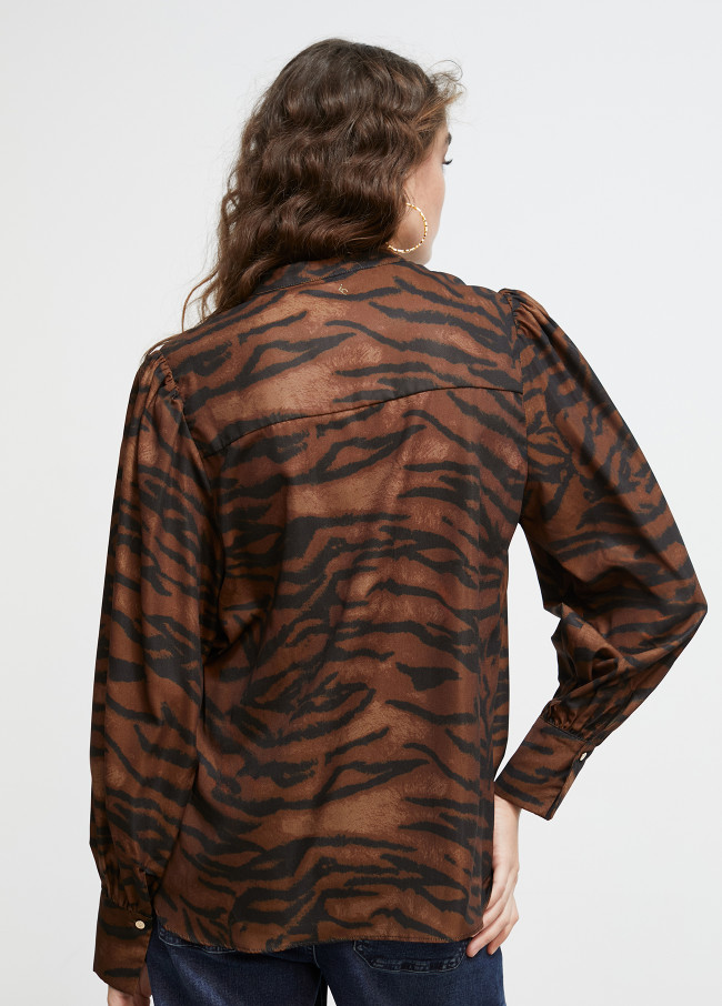 Animal print shirt