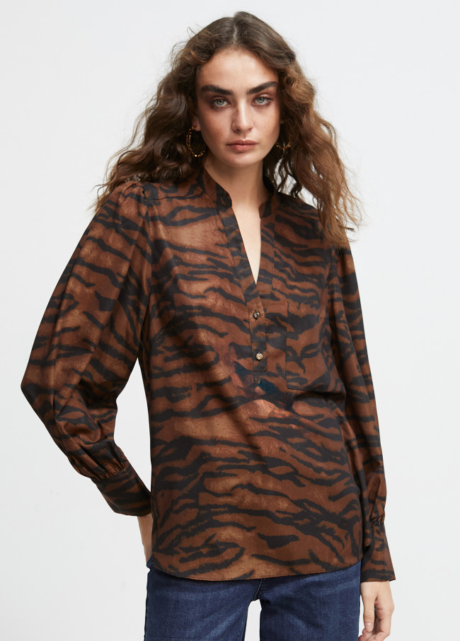 Animal print shirt