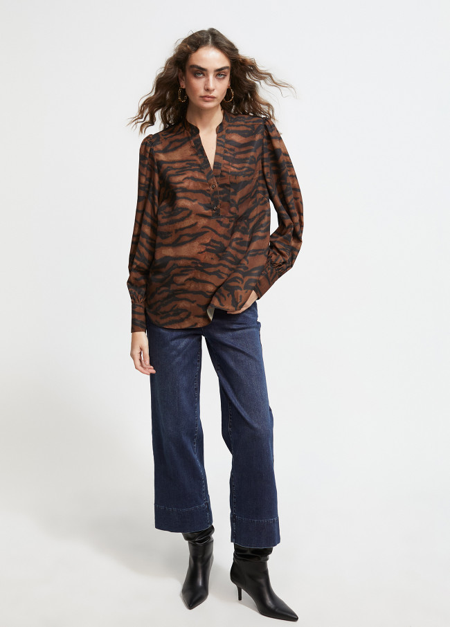 Animal print shirt