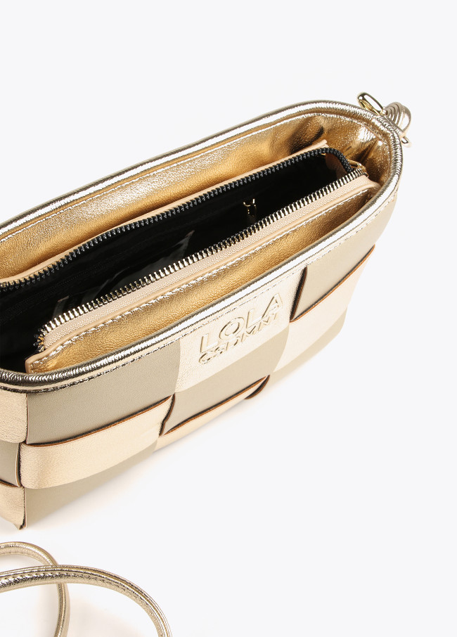 Mala a tiracolo entrançada