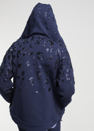 Sudadera detalle lentejuela