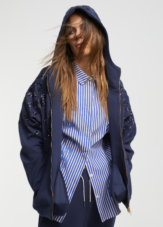 Sudadera detalle lentejuela