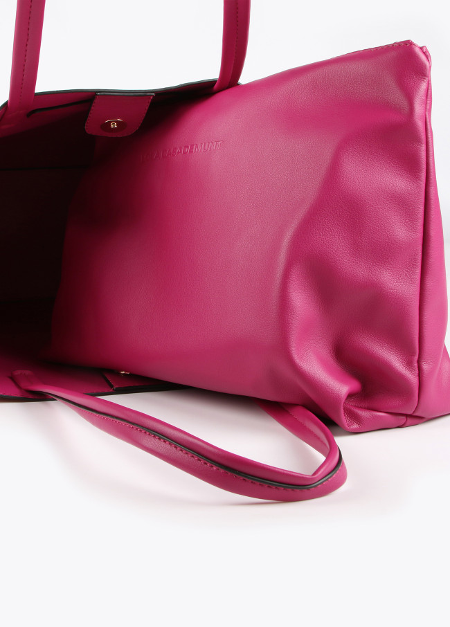 Cutwork logo tote bag