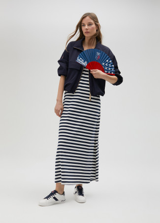 Sneaker con strass brillanti