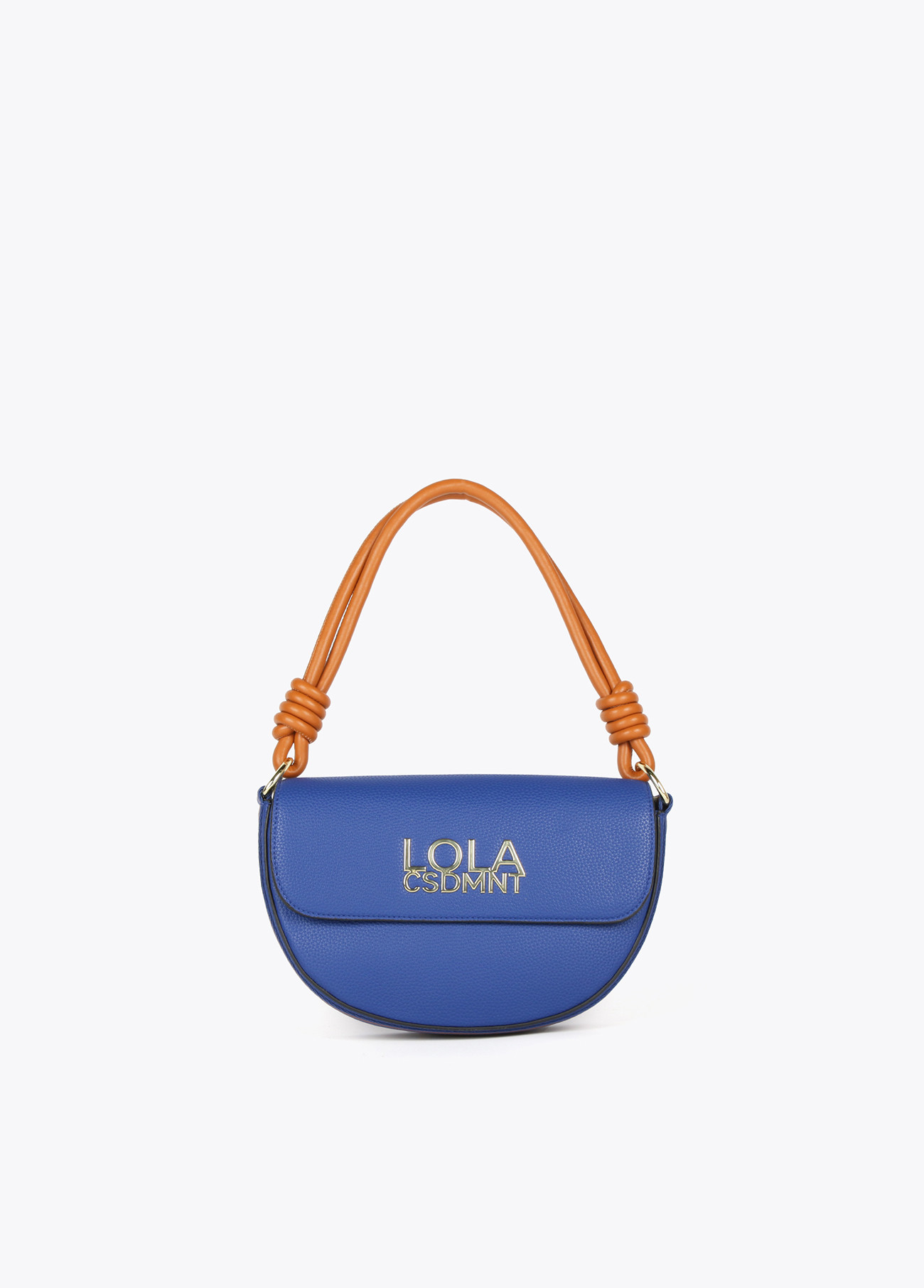 HALF MOON offers LEATHER CROSSBODY BAG LIMITED EDITION - Blue