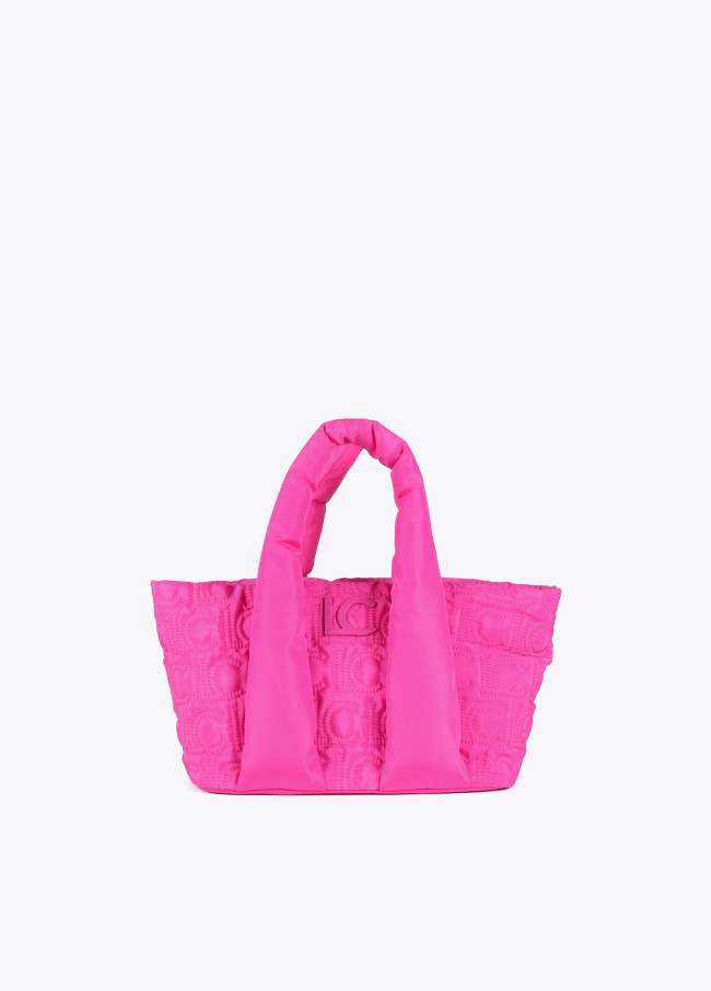 Quilted tote bag