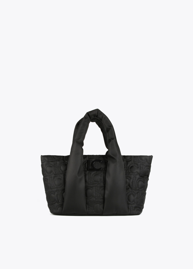 Quilted tote bag