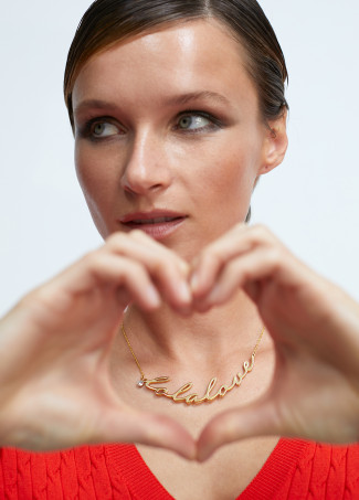 Collier doré Lola Love