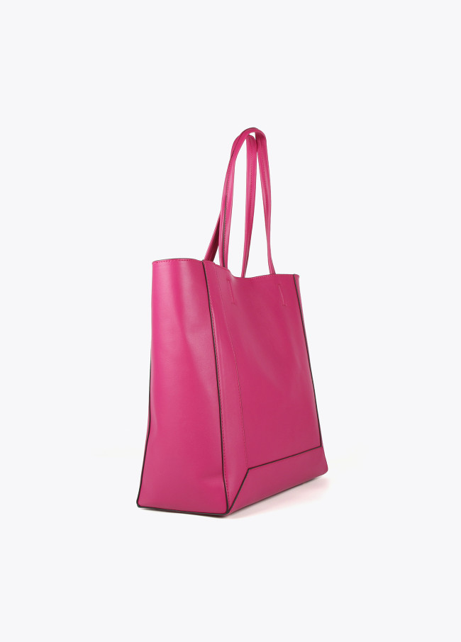 Shopper efecto piel