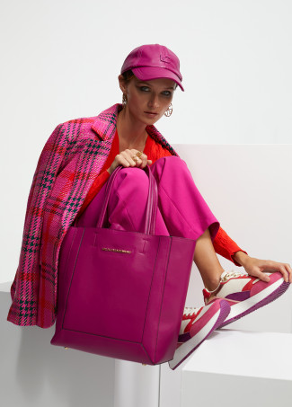 Shopper effetto pelle