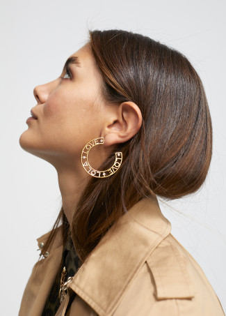 Lola Love hoop earrings