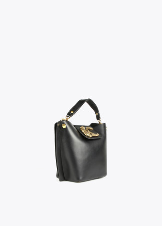 Borsa a tracolla logo animalier