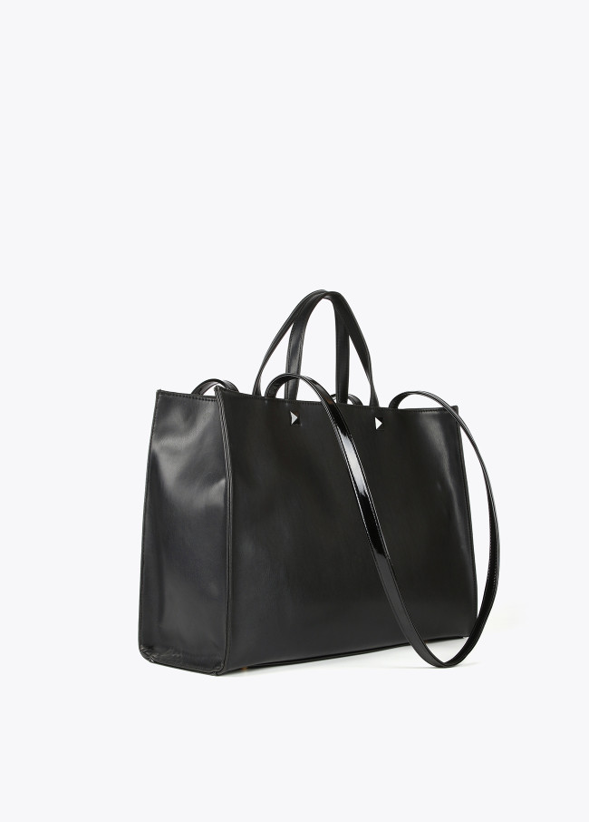 Shopper mit Relief-Logo