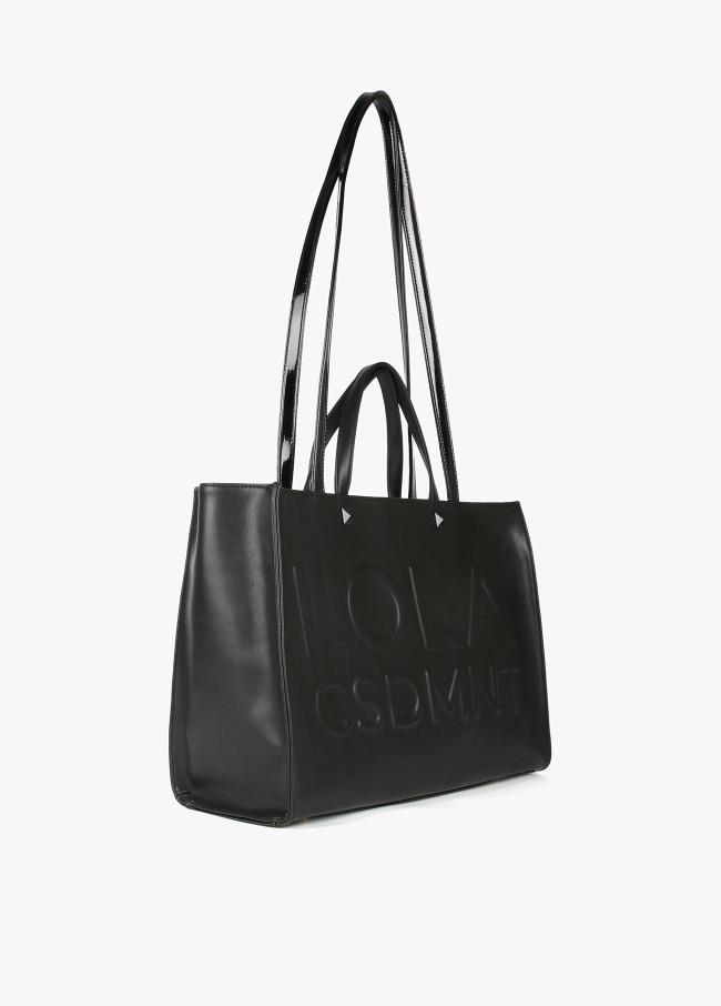 Shopper mit Relief-Logo