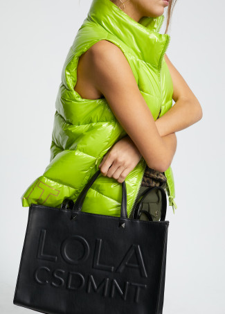 Shopper mit Relief-Logo