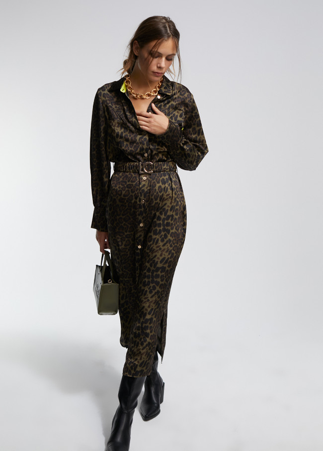 Kleid Animal Print