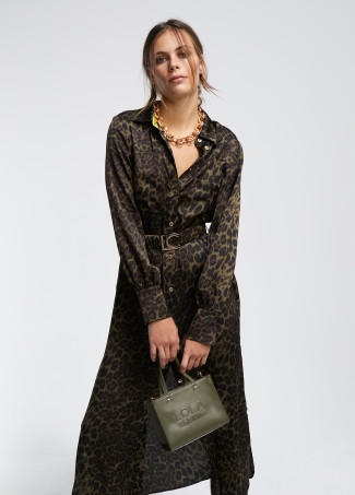 Robe à motif imprimé animal