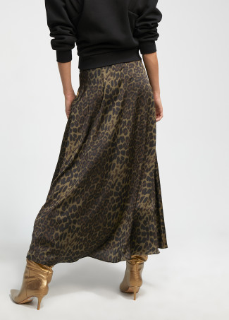 Saia estampado animal print