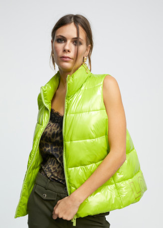 Gilet corto imbottito