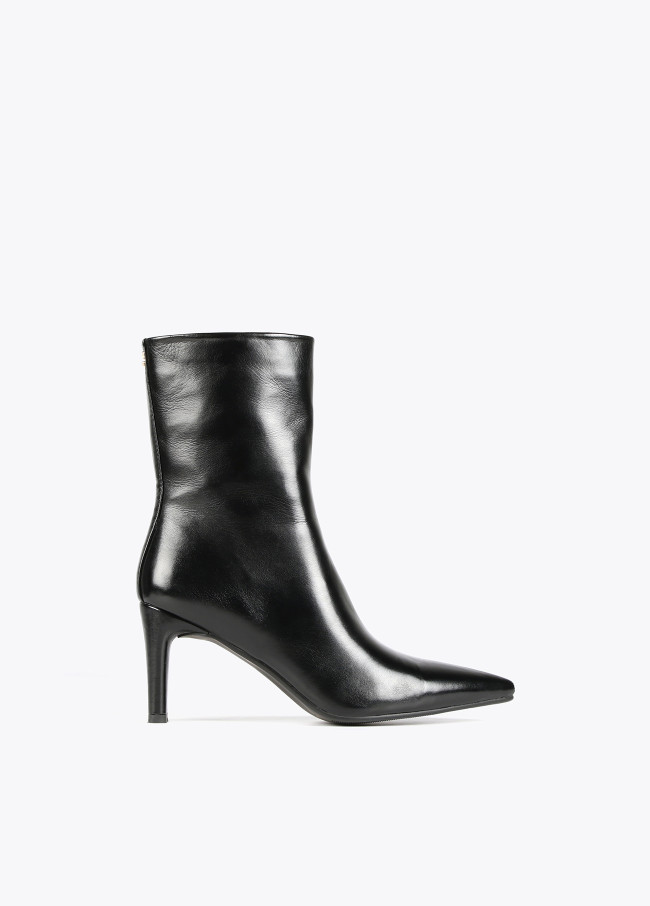 Bottines talon noires