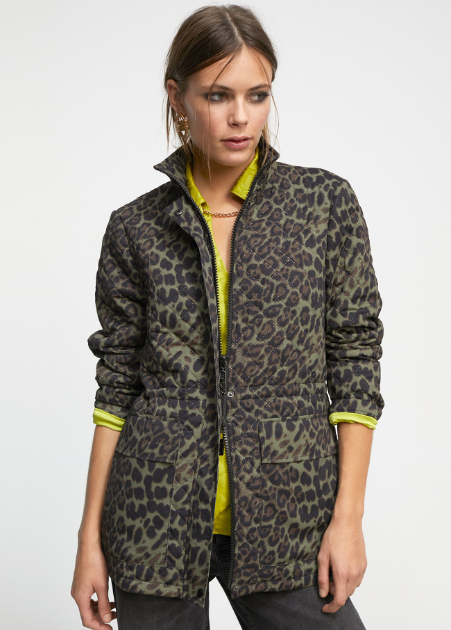 Chaqueta animal print