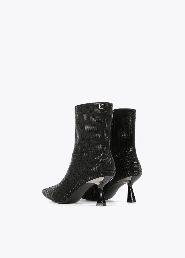 Sparkly ankle boots