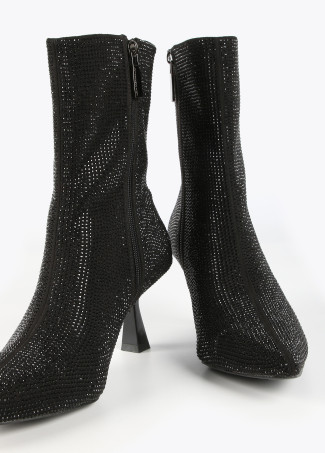 Sparkly ankle boots