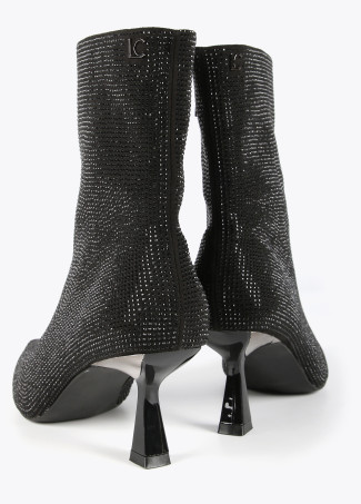 Bottines effet brillant