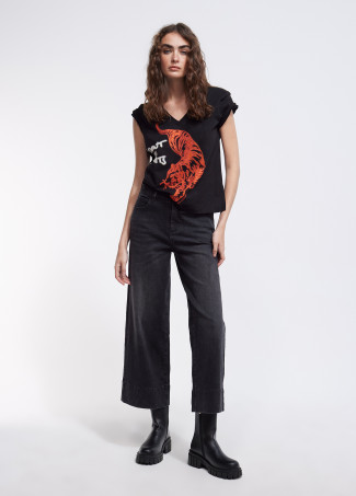 Camiseta tigre strass