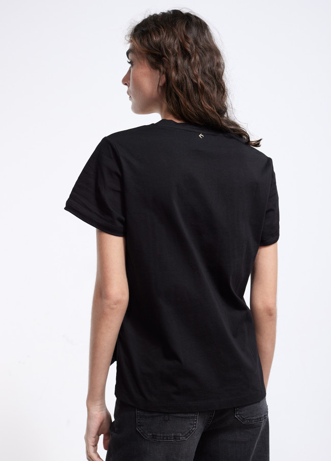 Diamanté tiger T-shirt