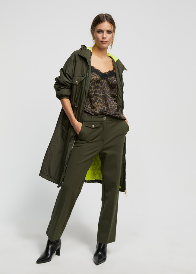 Top motif imprimé animal